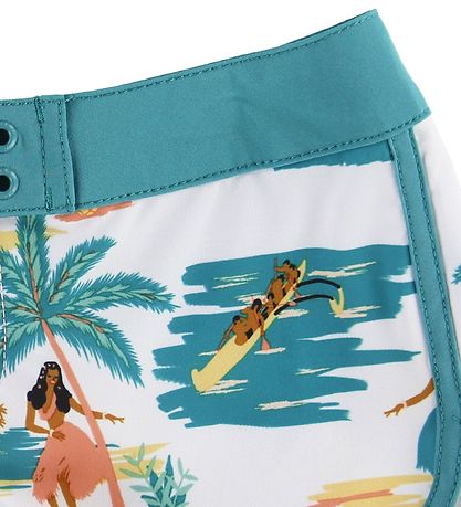 Roxy Shorts - White/Petrol Roxy Shorts - White/Petrol
