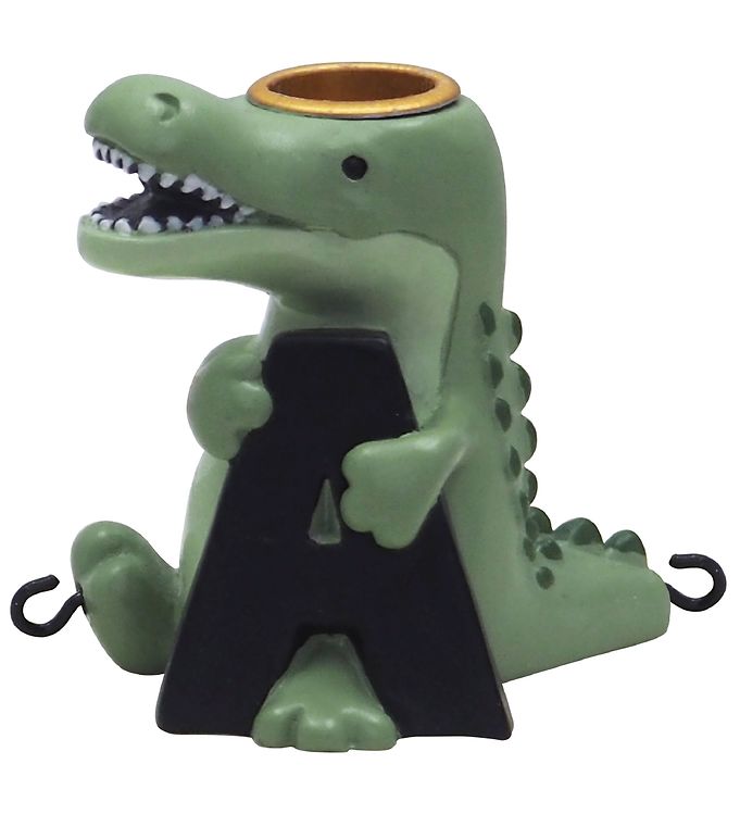 A bogstav med aligator til navnetog