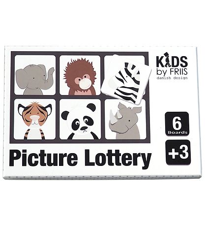 Kids by Friis Picture Lottery - 6 Plates - Noah's Ark Kids by Friis Picture Lottery - 6 Plates - Noah's Ark