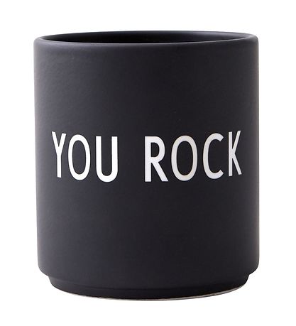 Design Letters Kop - Favourite - Porcelæn - Sort You Rock