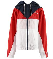 Champion Fashion Cardigan - Navy/Hvid/Rød Champion Fashion Cardigan - Navy/Hvid/Rød