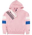 Champion Fashion Hættetrøje - Pink m. Print Champion Fashion Hættetrøje - Pink m. Print