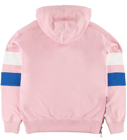 Champion Fashion Hættetrøje - Pink m. Print Champion Fashion Hættetrøje - Pink m. Print