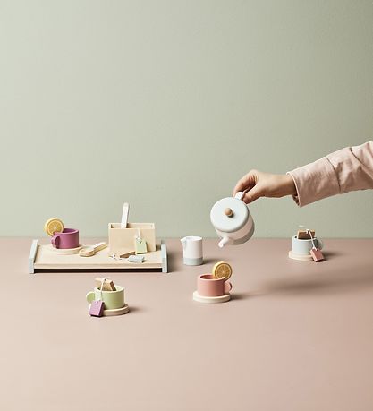 Kids Concept Tesæt - Bistro - Pastel Kids Concept Tesæt - Bistro - Pastel