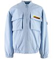 Tommy Hilfiger Sommerjakke - Utility Bomber - Lyseblå Tommy Hilfiger Sommerjakke - Utility Bomber - Lyseblå