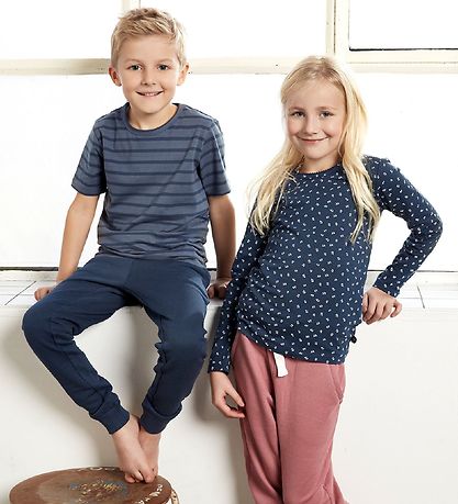 Minymo Sweatpants - 2-pak - New Navy Minymo Sweatpants - 2-pak - New Navy