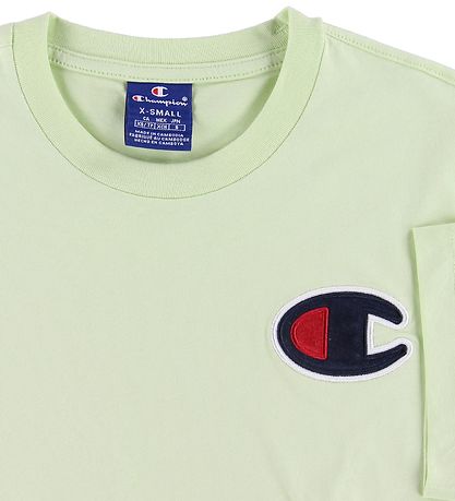 Champion Fashion T-Shirt - Pastelgrün m. Logo Champion Fashion T-Shirt - Pastelgrün m. Logo