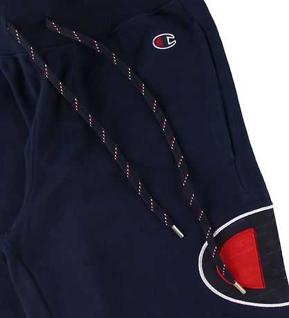 Champion Fashion Shorts - Bermuda - Navy m. Logo Champion Fashion Shorts - Bermuda - Navy m. Logo