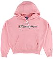 Champion Fashion Hættetrøje - Pink m. Logo Champion Fashion Hættetrøje - Pink m. Logo