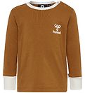 Hummel Blússa - HMLMaui - Brúnt