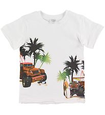 Hust and Claire T-shirt - Ask - Hvid m. Print Hust and Claire T-shirt - Ask - Hvid m. Print