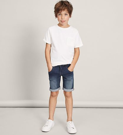 Name It Shorts - Noos - NkmSofus - Medium Blue Denim Name It Shorts - Noos - NkmSofus - Medium Blue Denim