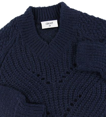 Grunt Blouse - Hedvig - Knitted - Night Blue Grunt Blouse - Hedvig - Knitted - Night Blue