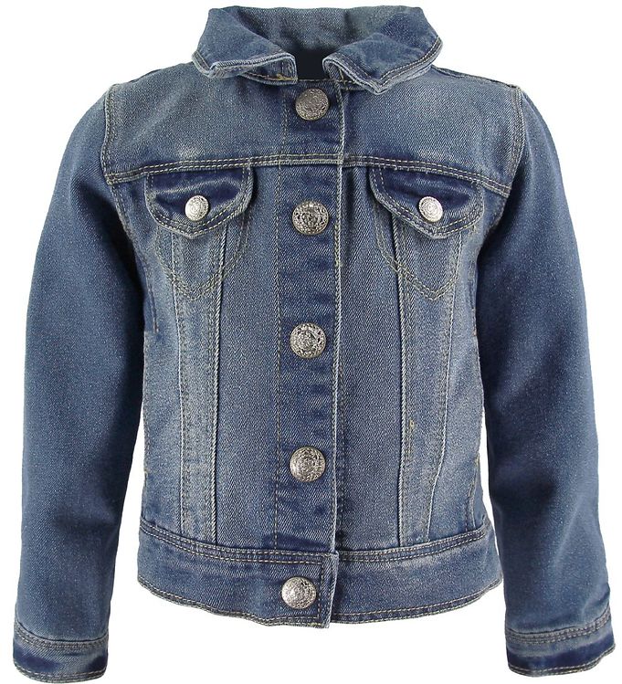 Name It NkfStar Noos Denimjakke - Medium Blue Denim