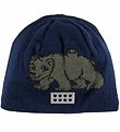 LEGO® Duplo Hue - Uld/Bomuld - LWAustin - Navy m. Isbjørn LEGO® Duplo Hue - Uld/Bomuld - LWAustin - Navy m. Isbjørn