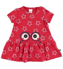 Freds World Kjole - Star Peep - Traffic Red m. Stjerner Freds World Kjole - Star Peep - Traffic Red m. Stjerner