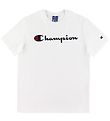 T-Shirt Champion Fashion - Blanc av. Logo