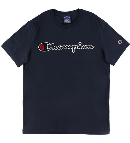 T-Shirt Champion Fashion - Marine av. Logo T-Shirt Champion Fashion - Marine av. Logo
