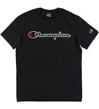 Champion Fashion T-Shirt - Sort m. Logo Champion Fashion T-Shirt - Sort m. Logo