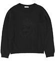 Dolce & Gabbana Bluse - Uld - Sort m. Broderi Dolce & Gabbana Bluse - Uld - Sort m. Broderi
