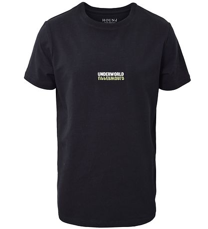 T-Shirt Hound - Noir av. Imprimé
