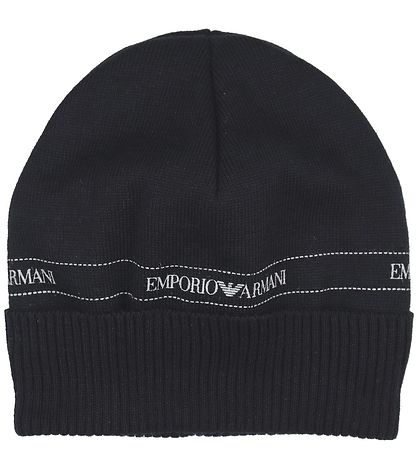 Emporio Armani Geschenkbox - Mütze/Schal - Wolle/Baumwolle - Sch