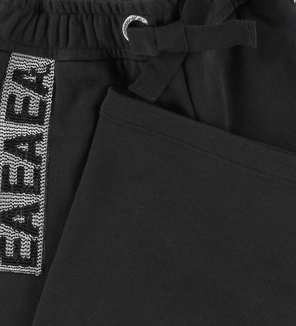Emporio Armani Joggingbuxur - Svart M. Glimmer