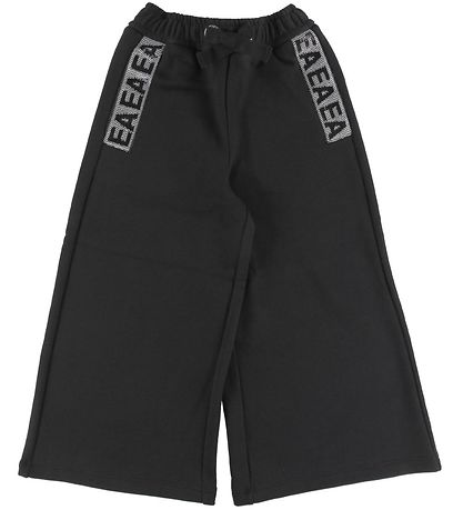 Emporio Armani Joggingbuxur - Svart M. Glimmer