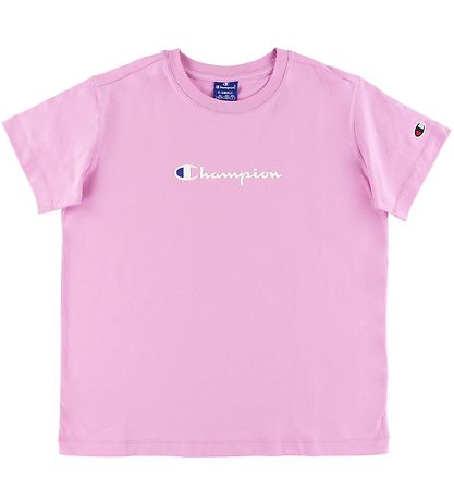 T-Shirt Champion Fashion - Lavande av. Logo T-Shirt Champion Fashion - Lavande av. Logo