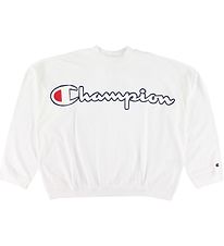 Champion 패션 블라우스 - 화이트 포함 로고 Champion 패션 블라우스 - 화이트 포함 로고