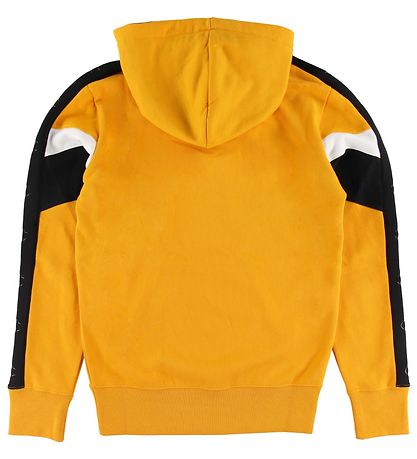 Sweat à Capuche Champion Fashion - Jaune av. Noir/Blanc