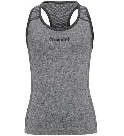 Hummel Træningstop - hmlAVA - Koksgråmeleret Hummel Træningstop - hmlAVA - Koksgråmeleret