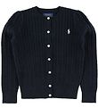 Polo Ralph Lauren Cardigan - Strik - Navy Polo Ralph Lauren Cardigan - Strik - Navy