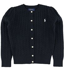 Polo Ralph Lauren Cardigan - Strik - Navy Polo Ralph Lauren Cardigan - Strik - Navy