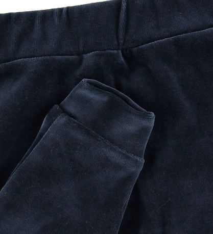 Smallstuff Bukser - Velour - Navy