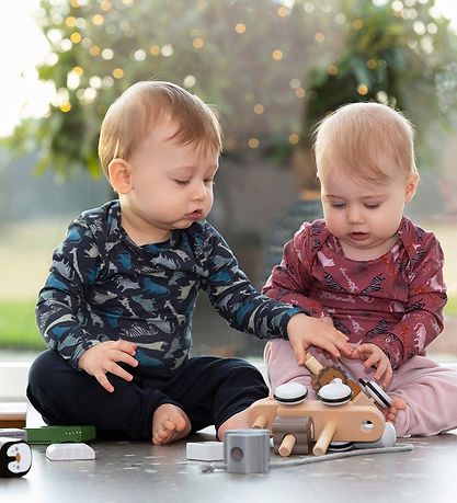 Smallstuff Velourbukser - Powder Smallstuff Velourbukser - Powder