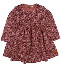 TIERE Kleid - Küken - Rosa m. Leopard