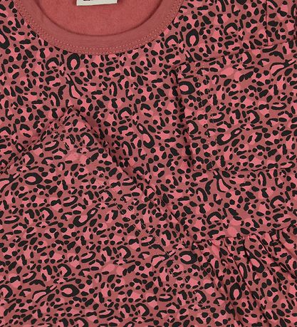 DYR Kjole - Chicklet - Rosa m. Leopard