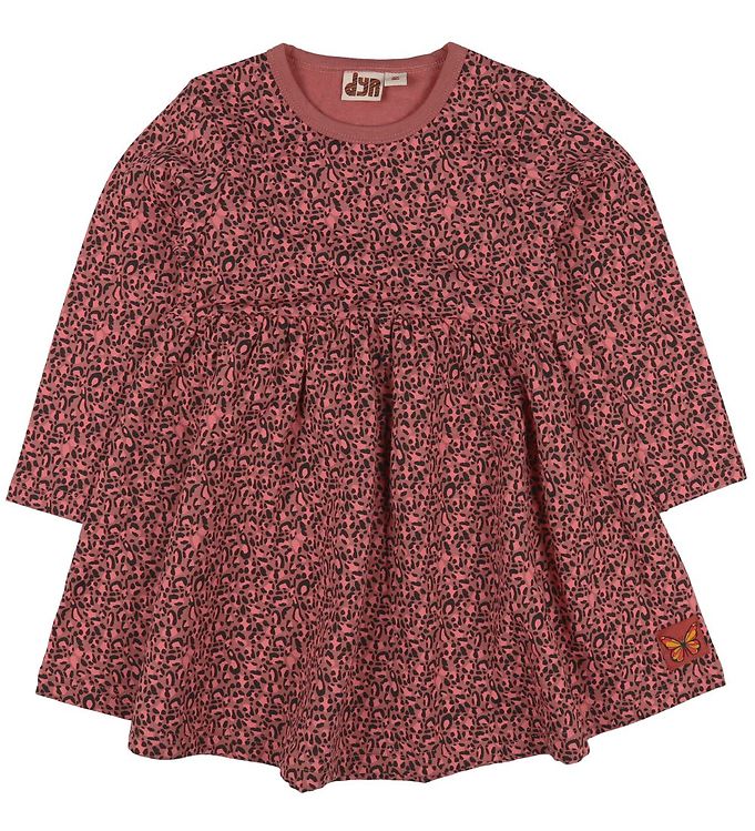 DYR Kjole - Chicklet - Rosa m. Leopard
