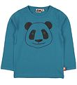 DYR Bluse - Roar T - Blå m. Panda