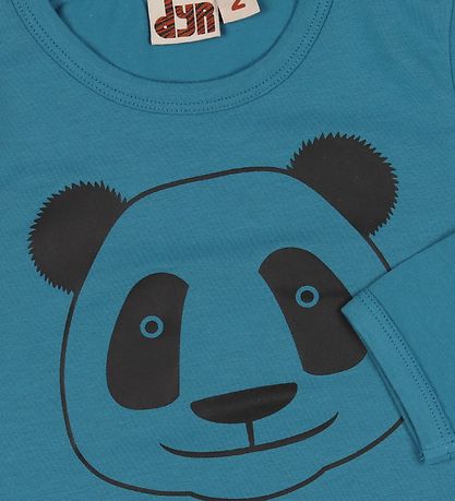 DYR Bluse - Roar T - Blå m. Panda