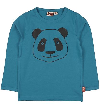 DYR Bluse - Roar T - Blå m. Panda