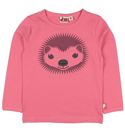 DYR Bluse - Roar T - Lyserød m. Pindsvin