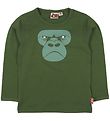 DYR Bluse - Roar T - Grøn m. Gorilla