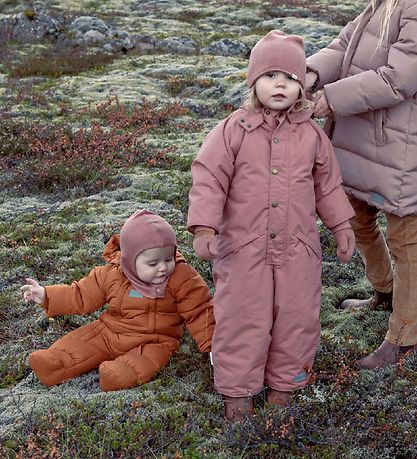 MarMar Elefanthue - 2-lags - Uld/Bomuld - Adam - Rose Blush