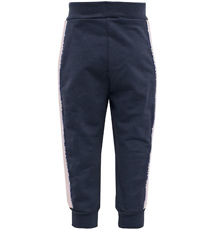 Hummel Sweatpants - HMLLiv - Navy/Rosa Hummel Sweatpants - HMLLiv - Navy/Rosa