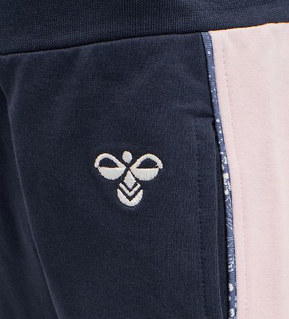 Hummel Sweatpants - HMLLiv - Navy/Rosa Hummel Sweatpants - HMLLiv - Navy/Rosa