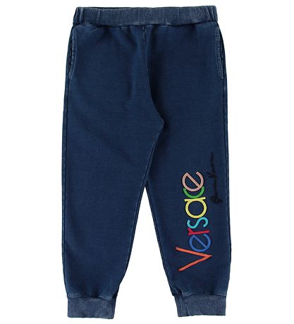 Versace Sweatpants - Blå m. Logo Versace Sweatpants - Blå m. Logo