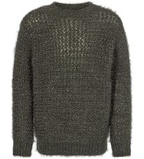 Petit by Sofie Schnoor Bluse - Strik - Anika - Armygrøn Petit by Sofie Schnoor Bluse - Strik - Anika - Armygrøn
