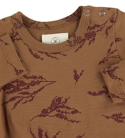 Gro Kjole - Bell - Tobacco m. Blomster Gro Kjole - Bell - Tobacco m. Blomster
